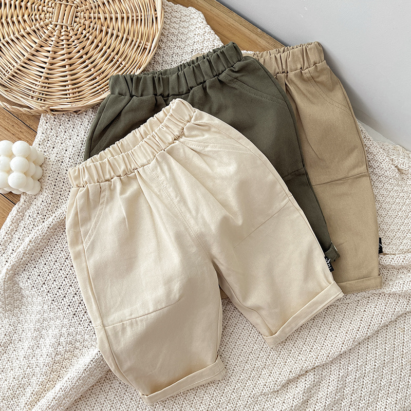 Baby Clothing Wholesale - Повседневные брюки для маленьких мальчиков —