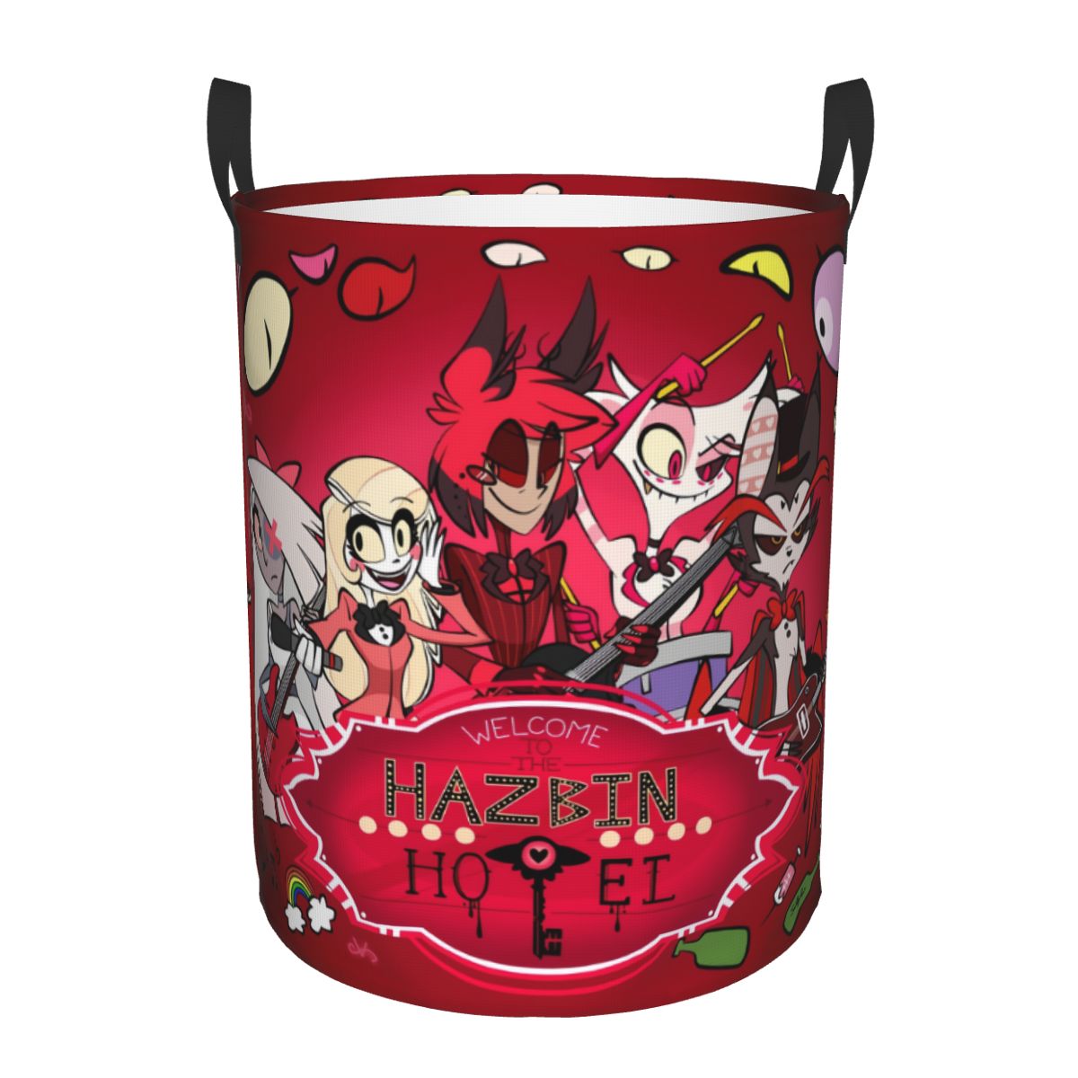 Baby Clothing Hamper - Корзина для белья Anime H-Hazbin Hotels,