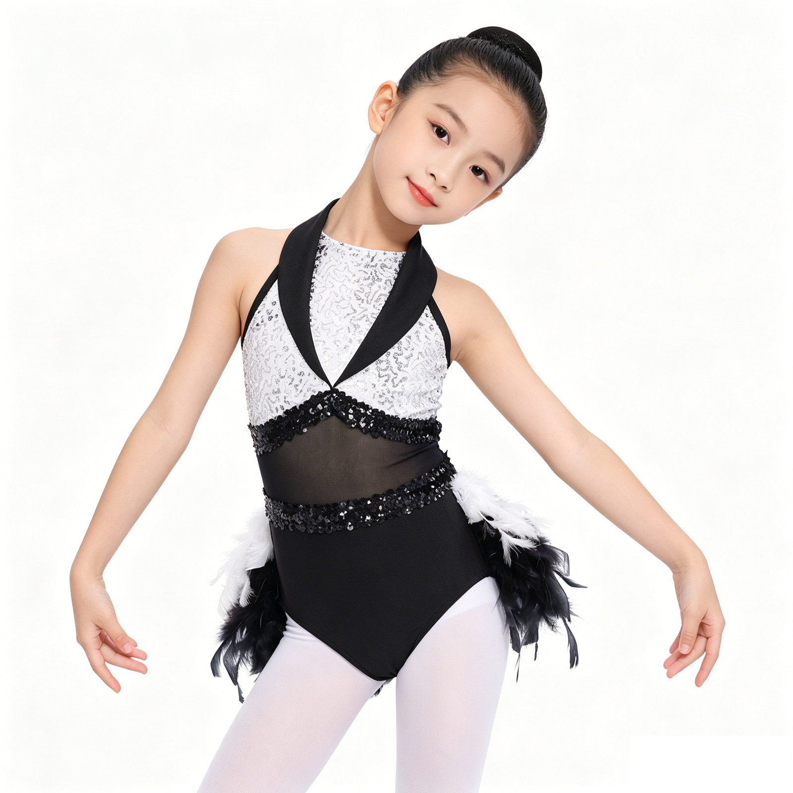Baby Clothing Sizes - Платье-купальник без рукавов с блестками для