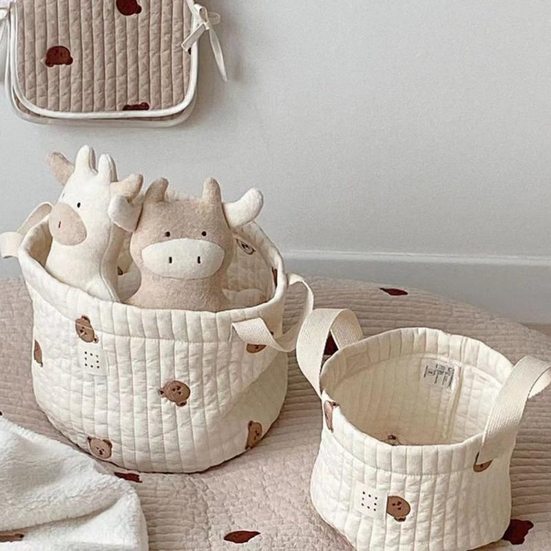 Baby Clothing Hamper - Сумка для подгузников с милым медведем