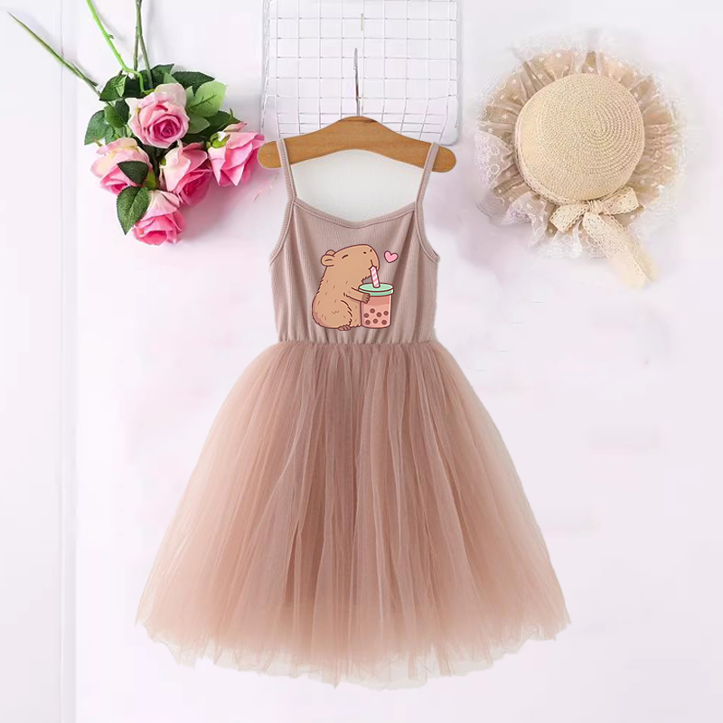 Baby Clothing 1 Year Old - Капибара, платья для девочек, милое детское