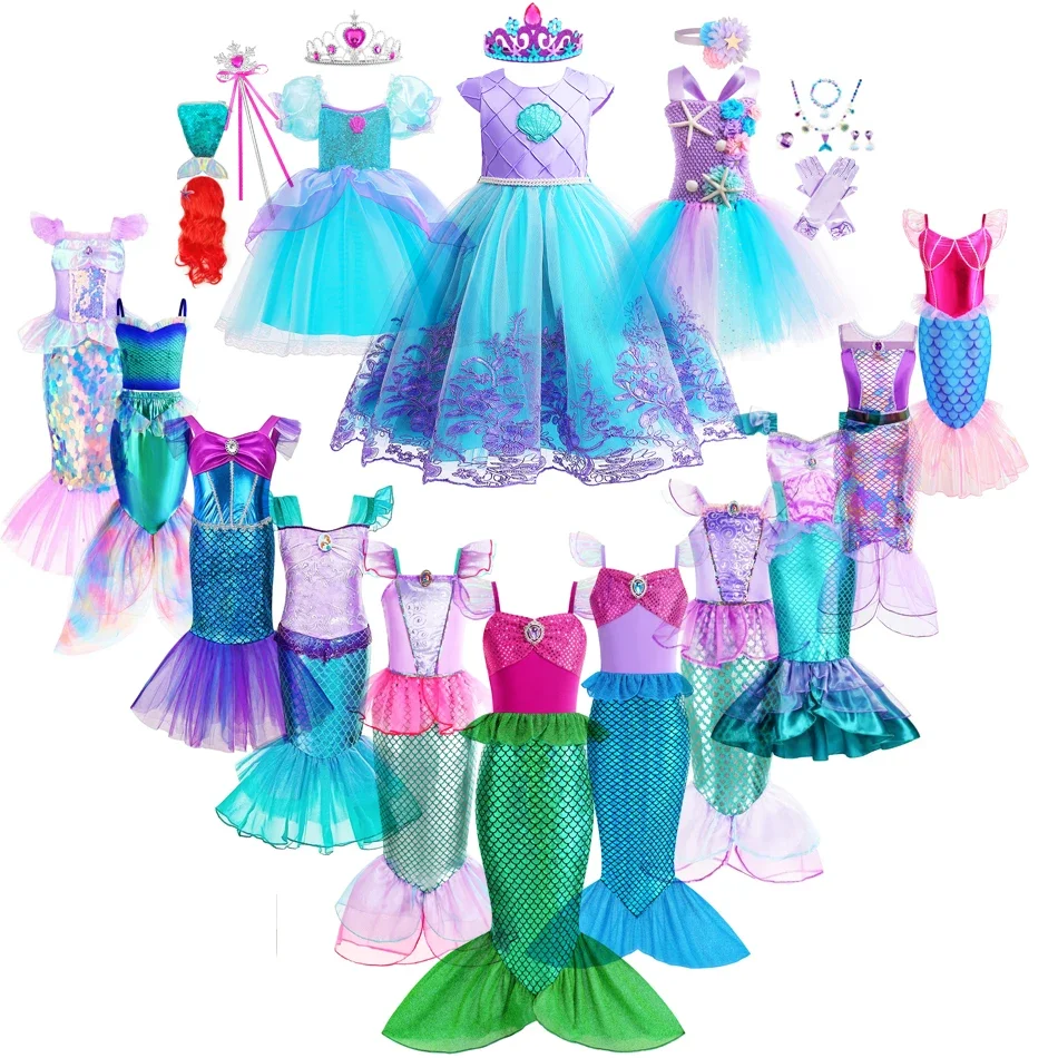 Платье русалки для девочек, де – обзор и цена Baby Clothing Sizes