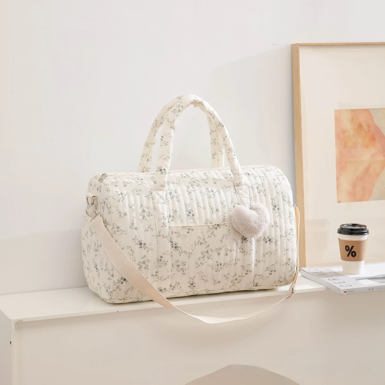 Сумка для мамы с цветочной выш – обзор и цена Baby Clothing Hamper