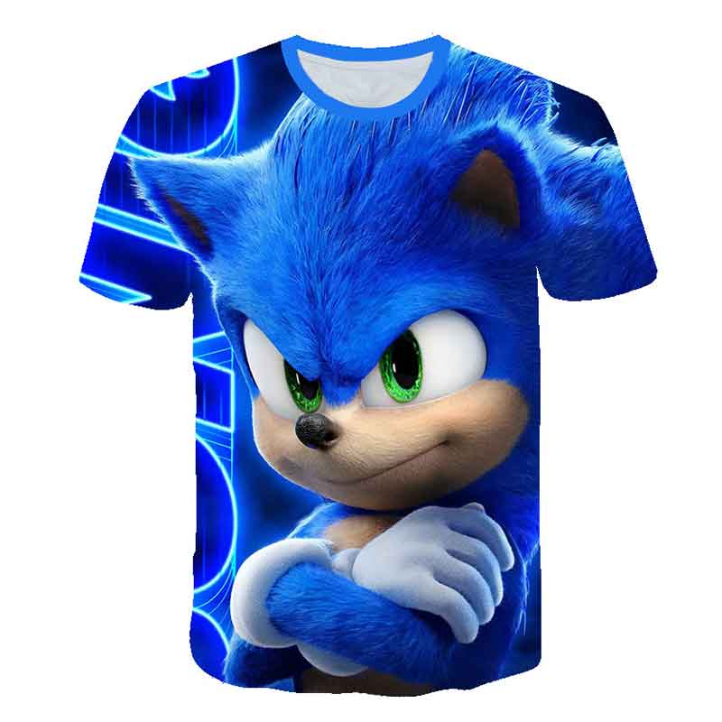 Футболка Sonic для мальчиков,  – обзор и цена Baby Clothing For Boys