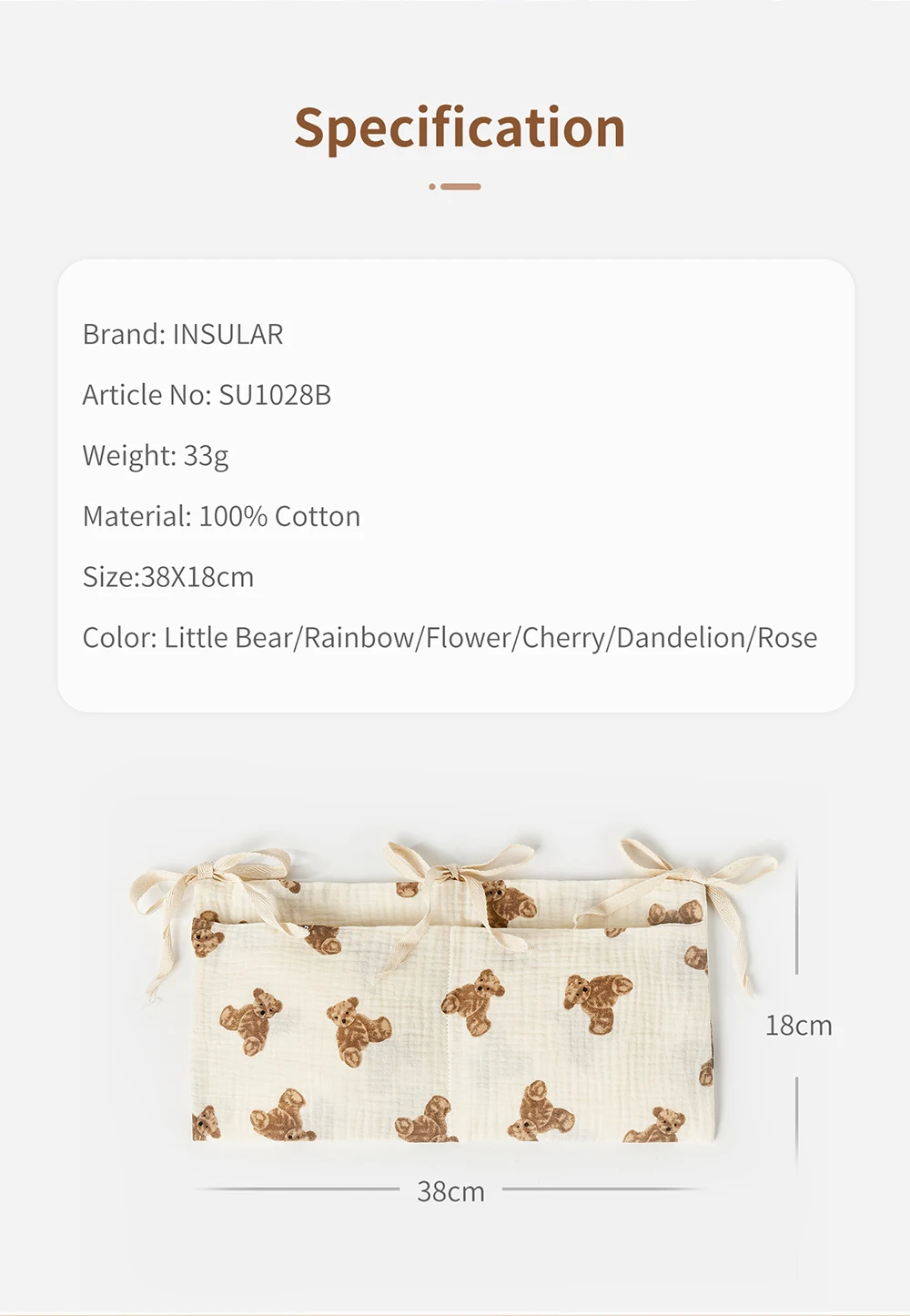 Органайзер для детской кроватк – обзор и цена Baby Clothing For Bed