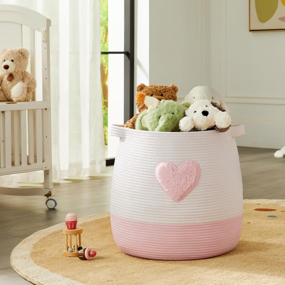 Розовая корзина для белья для  – обзор и цена Baby Clothing Hamper